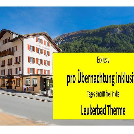 Hotel Heilquelle-Leukerbad-Therme ภายนอก รูปภาพ