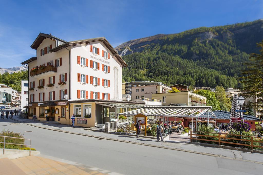 Hotel Heilquelle-Leukerbad-Therme ภายนอก รูปภาพ