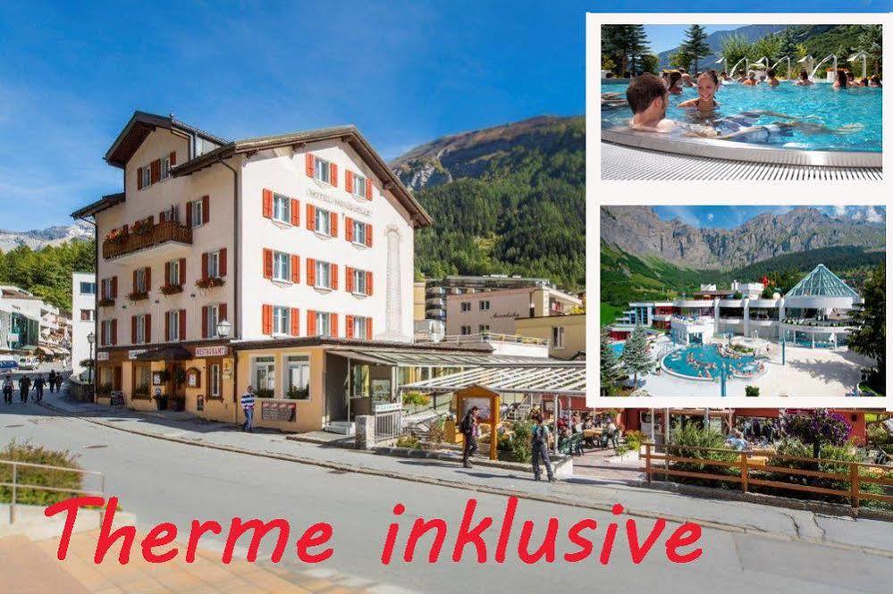 Hotel Heilquelle-Leukerbad-Therme ภายนอก รูปภาพ